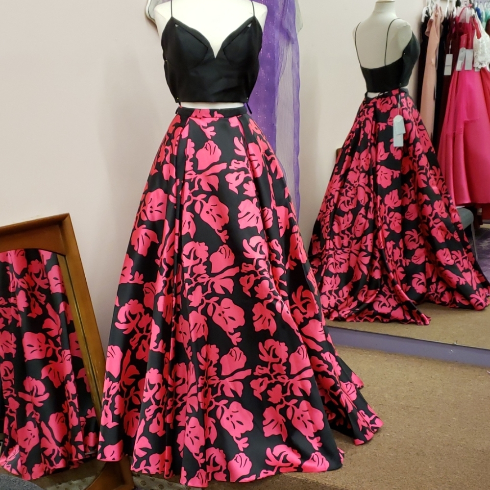 Let's Two Piece prom dress